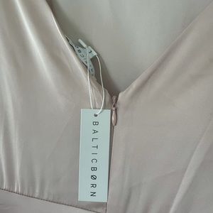 NWT Baltic Born Satin blush midi dress